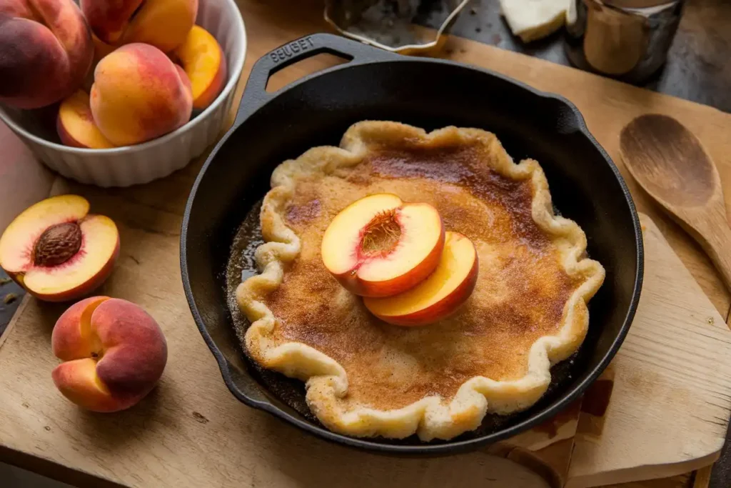 Sourdough Discard Recipe Peach