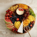 fruit and cheese platter