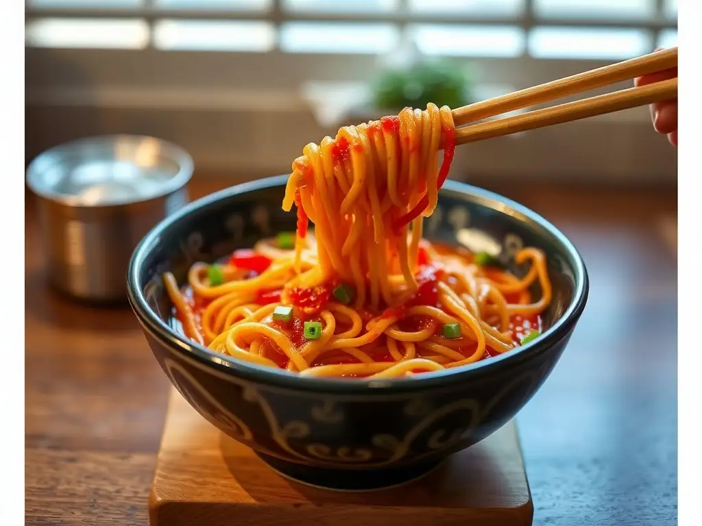 Spicy noodles