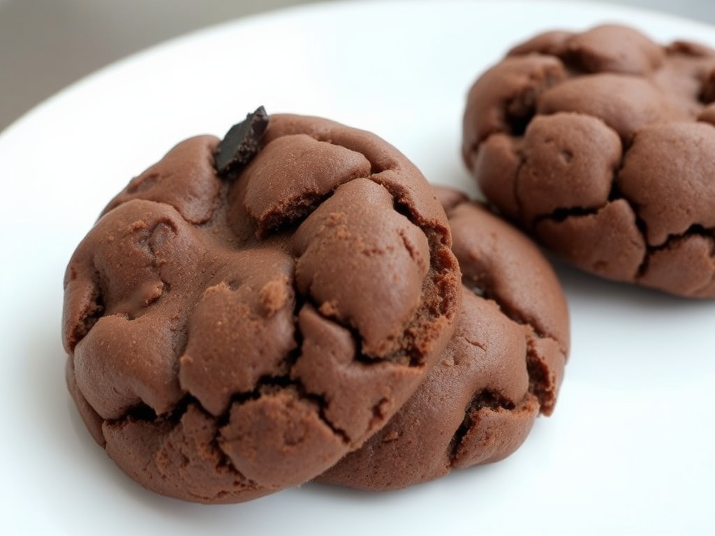 chocolate cookies with cocoa powder and no baking powder