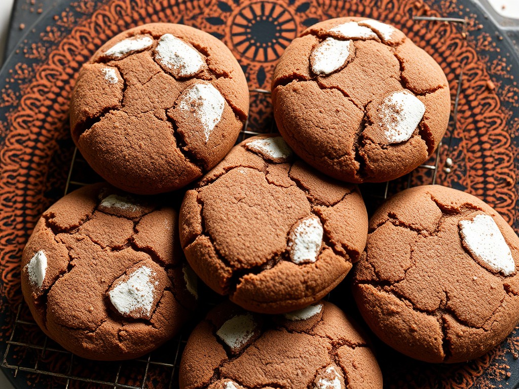 cookies made with cocoa powder